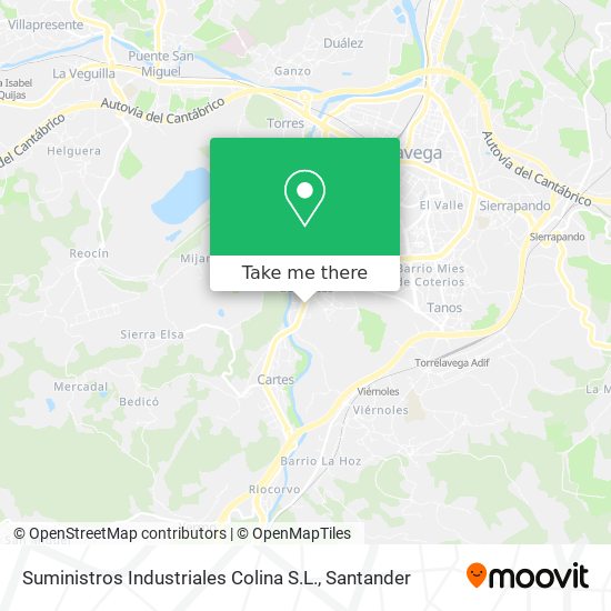 Suministros Industriales Colina S.L. map