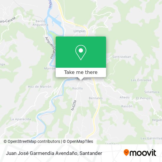 Juan José Garmendia Avendaño map
