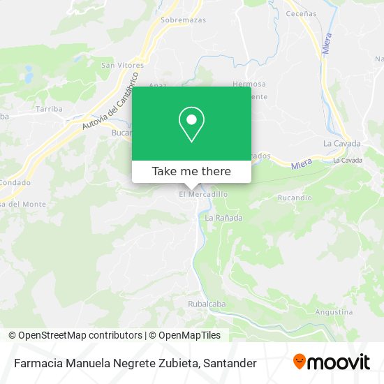 Farmacia Manuela Negrete Zubieta map