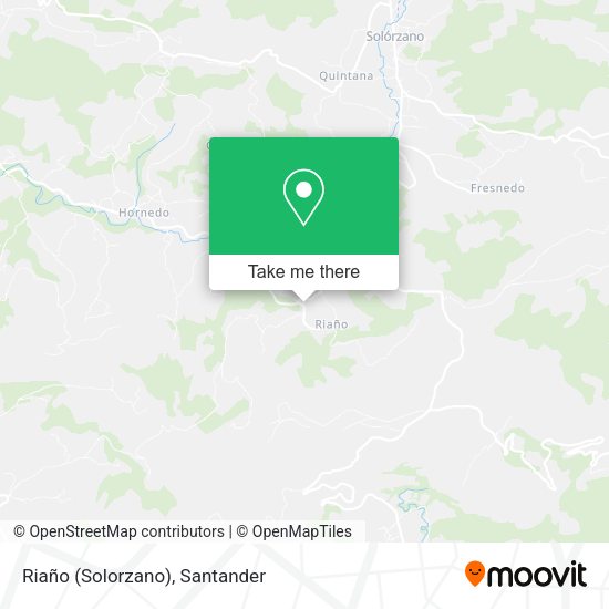 Riaño (Solorzano) map