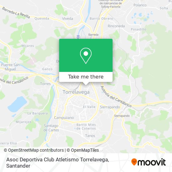 Asoc Deportiva Club Atletismo Torrelavega map