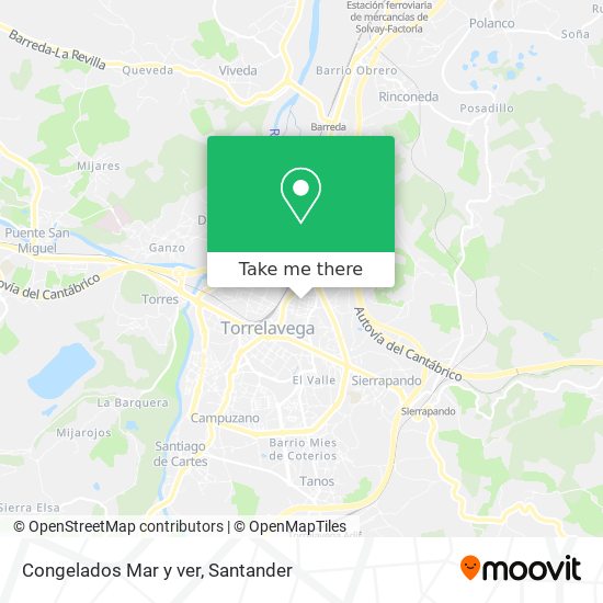 Congelados Mar y ver map