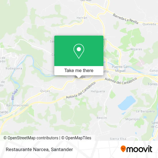 Restaurante Narcea map