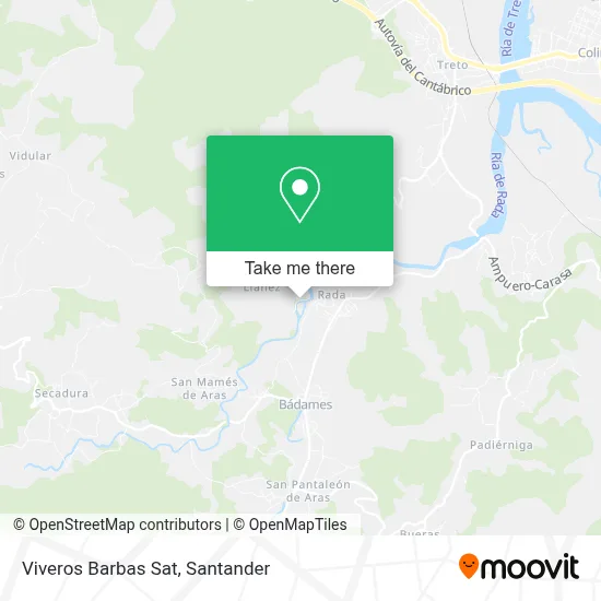 Viveros Barbas Sat map