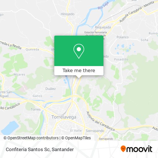 Confiteria Santos Sc map