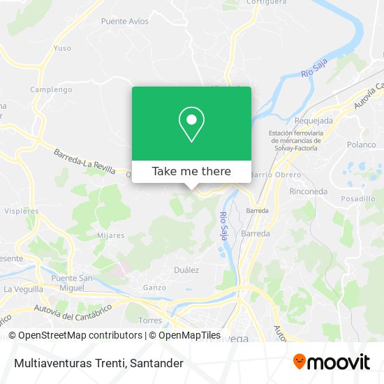 Multiaventuras Trenti map