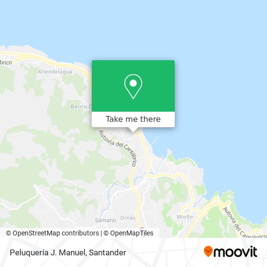 Peluquería J. Manuel map