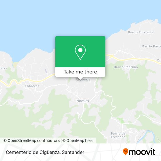 Cementerio de Cigüenza map