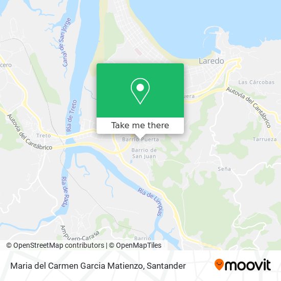 Maria del Carmen Garcia Matienzo map