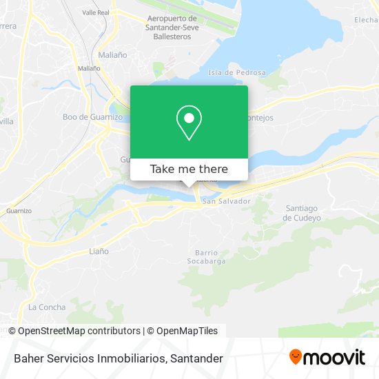 Baher Servicios Inmobiliarios map