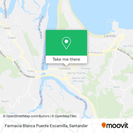 Farmacia Blanca Puente Escamilla map