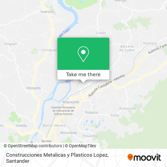 Construcciones Metalicas y Plasticos Lopez map