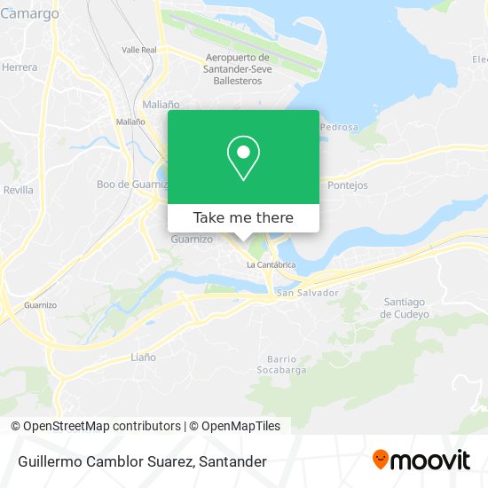 Guillermo Camblor Suarez map