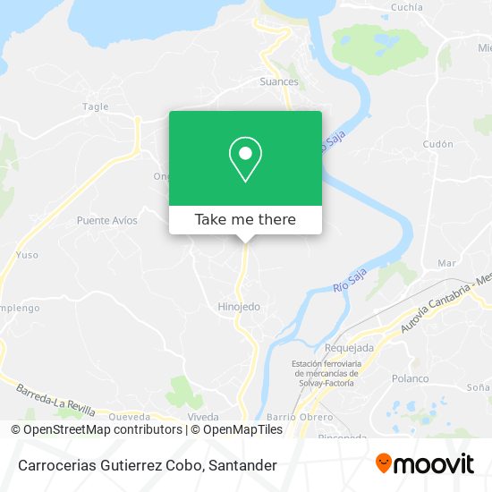Carrocerias Gutierrez Cobo map