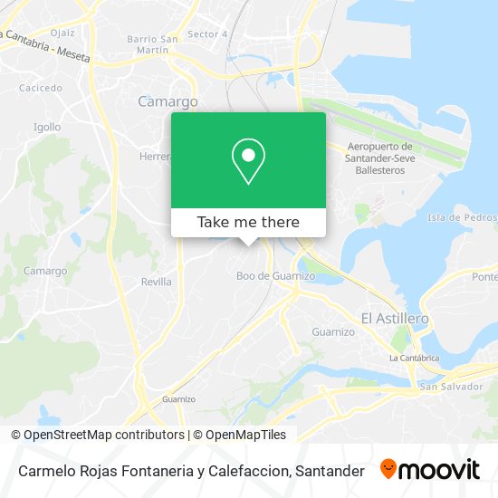 Carmelo Rojas Fontaneria y Calefaccion map