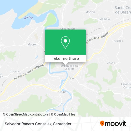 Salvador Ranero Gonzalez map