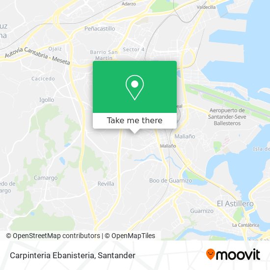Carpinteria Ebanisteria map