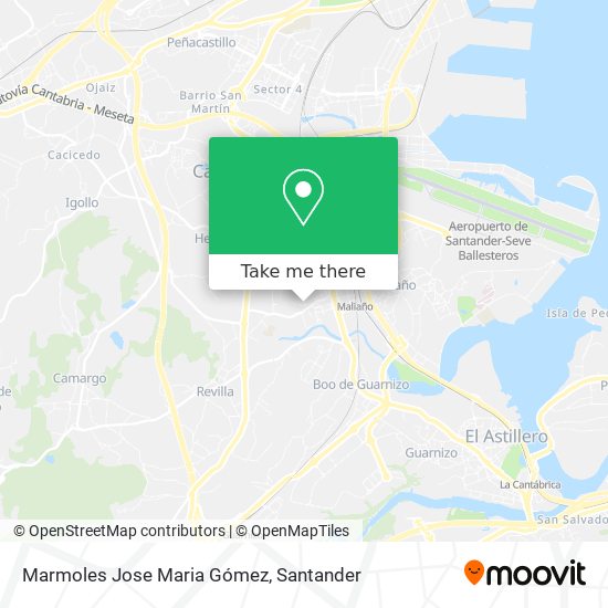 Marmoles Jose Maria Gómez map