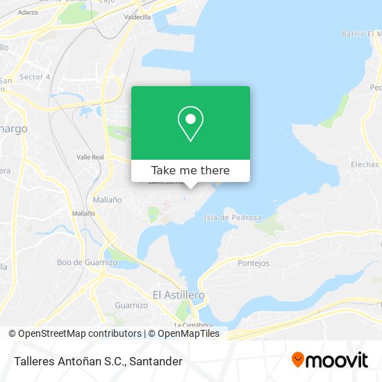 Talleres Antoñan S.C. map
