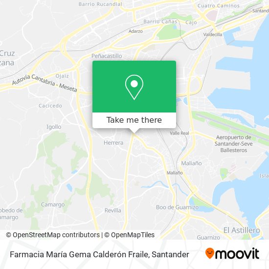 Farmacia María Gema Calderón Fraile map