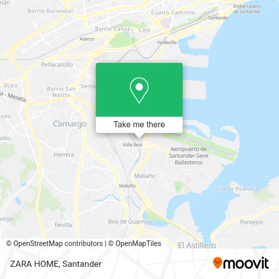 ZARA HOME map