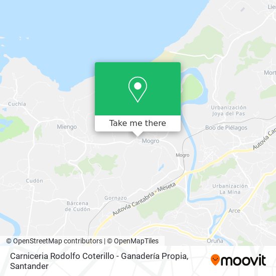 Carniceria Rodolfo Coterillo - Ganadería Propia map