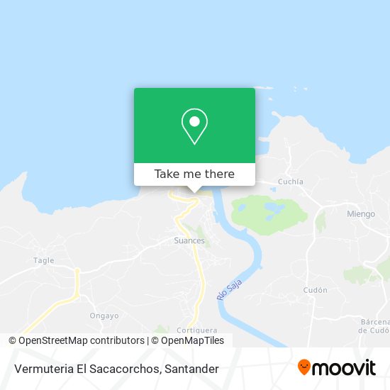 Vermuteria El Sacacorchos map
