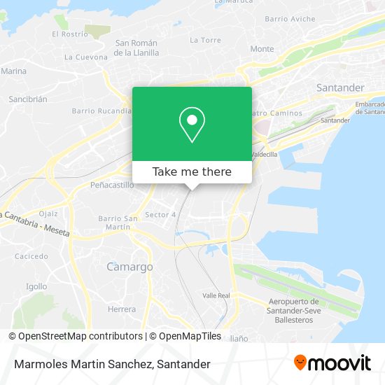Marmoles Martin Sanchez map