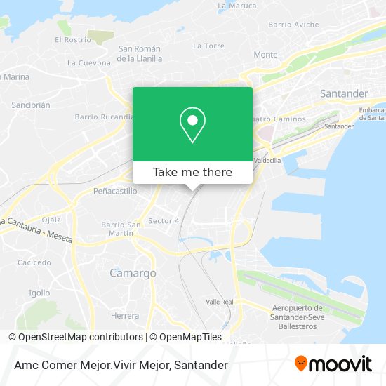 Amc Comer Mejor.Vivir Mejor map