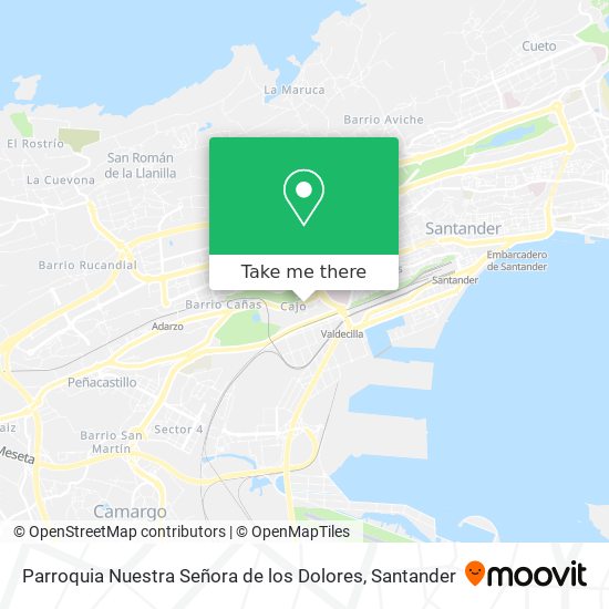 Parroquia Nuestra Señora de los Dolores map