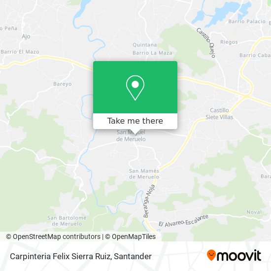 Carpinteria Felix Sierra Ruiz map
