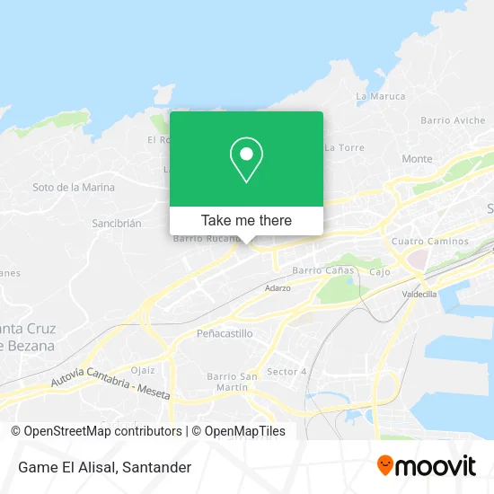 mapa Game El Alisal