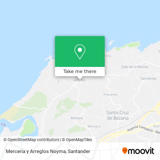 Merceria y Arreglos Noyma map