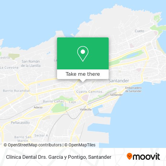 Clínica Dental Drs. García y Pontigo map