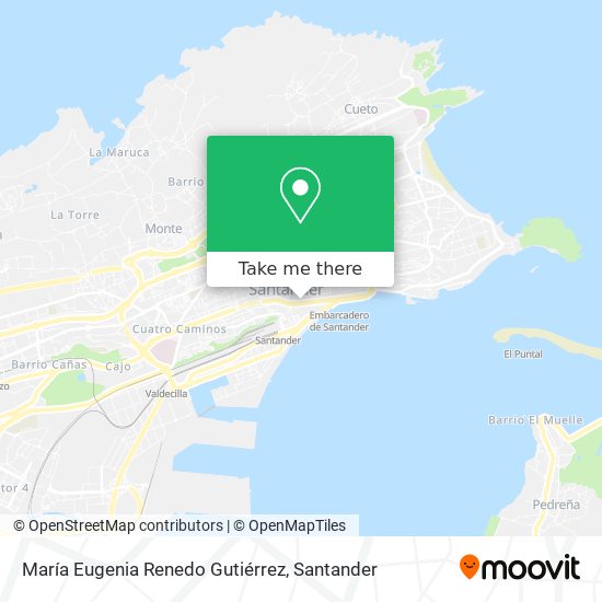 María Eugenia Renedo Gutiérrez map