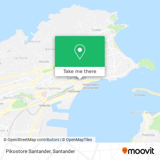 mapa Pikostore Santander