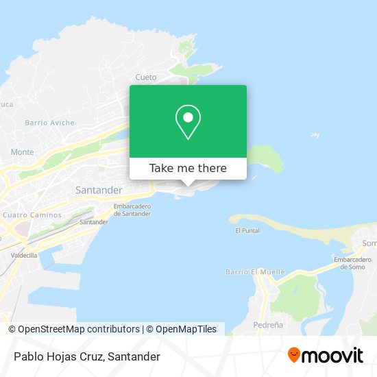 Pablo Hojas Cruz map