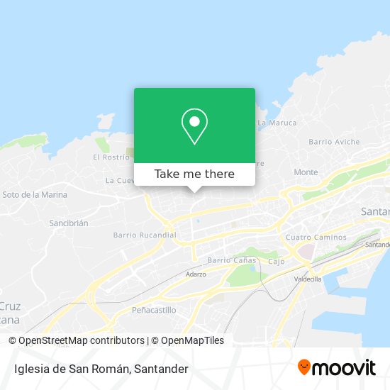 Iglesia de San Román map