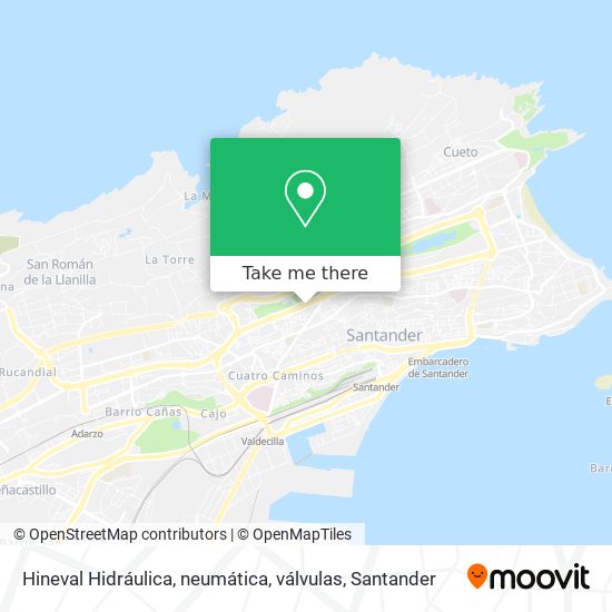 Hineval Hidráulica, neumática, válvulas map