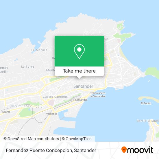 Fernandez Puente Concepcion map
