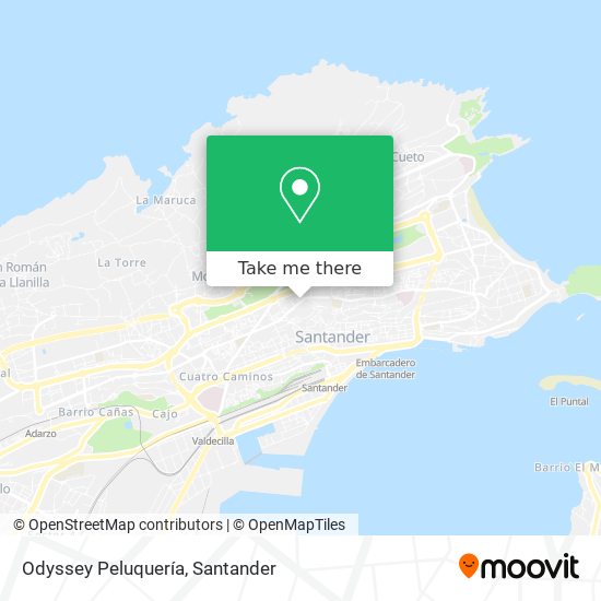 Odyssey Peluquería map