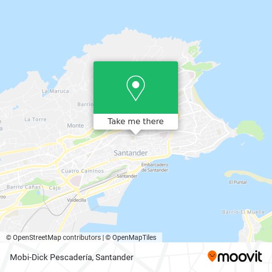 Mobi-Dick Pescadería map