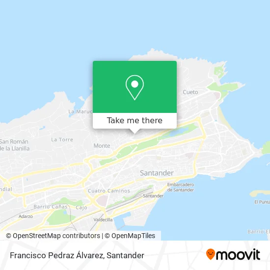 Francisco Pedraz Álvarez map