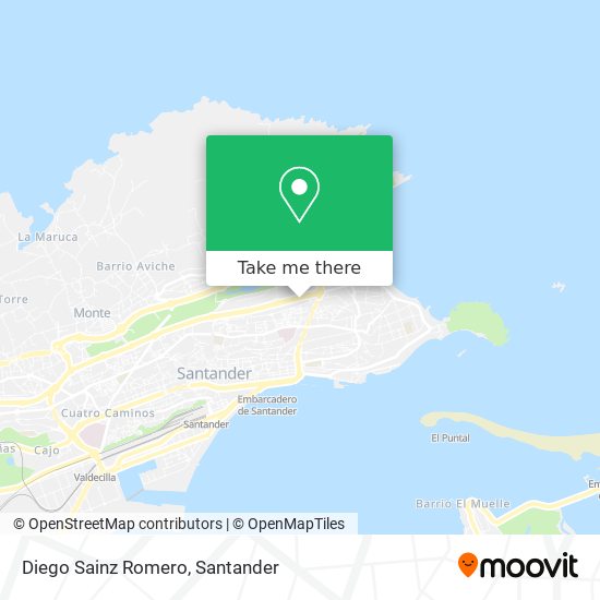 Diego Sainz Romero map