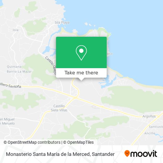 Monasterio Santa María de la Merced map