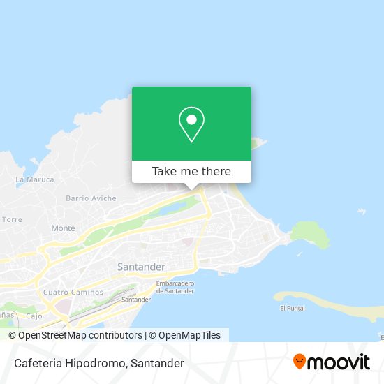 Cafeteria Hipodromo map