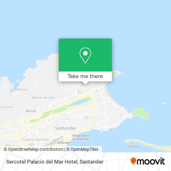 Sercotel Palacio del Mar Hotel map