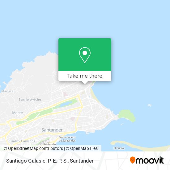 Santiago Galas c. P. E. P. S. map