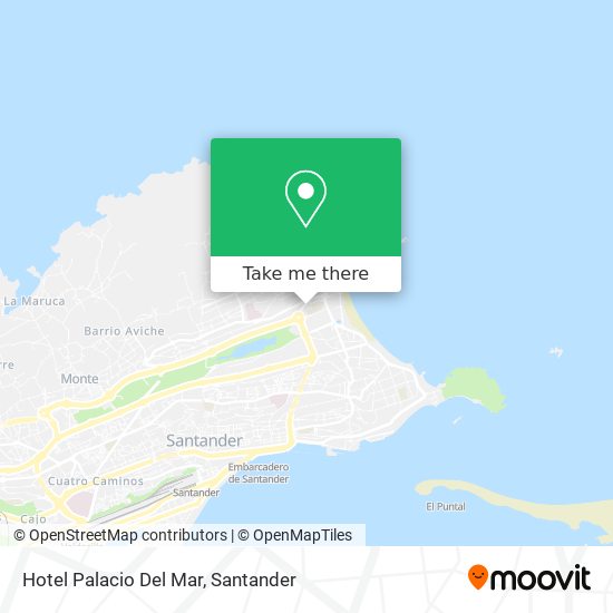 Hotel Palacio Del Mar map
