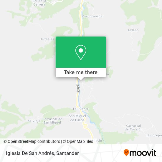 Iglesia De San Andrés map